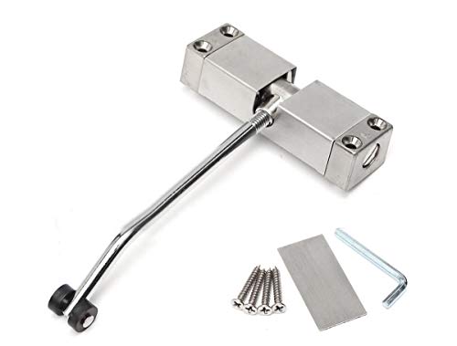 CHFYIJYHM Türschließer for Innentüren. Automatisch montierter Federtürschließer. Türschließer mit einstellbarer Oberfläche. Türschließer for Außentüren von CHFYIJYHM