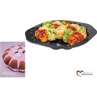 CHG Backform "WOLKENSONNE "Emaille"" inkl. Rezeptheft, Made in Germany von CHG