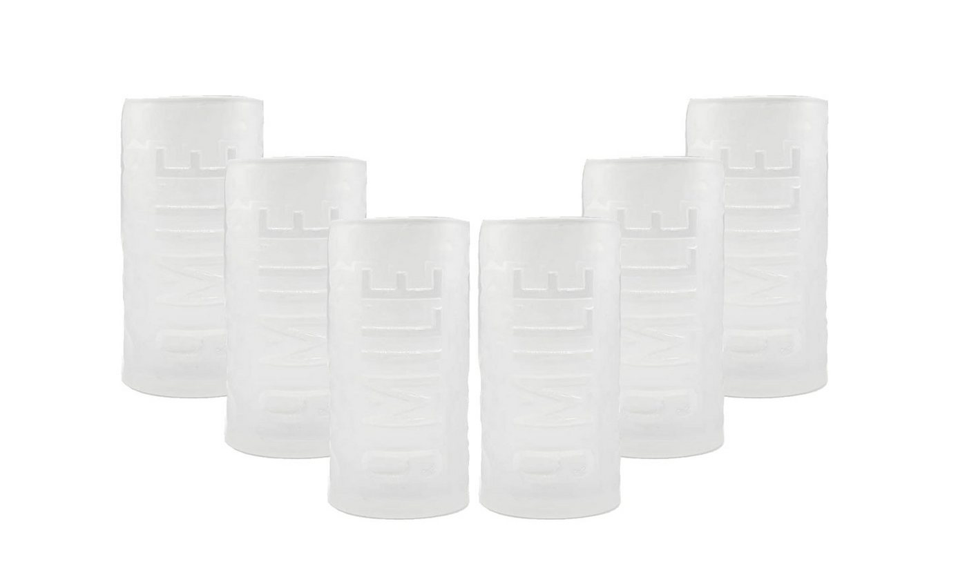 Mixcompany Longdrinkglas 9 Mile - Longdrinkglas / Longdrink Glas / Milchglas Gläser Set - 6x von Mixcompany