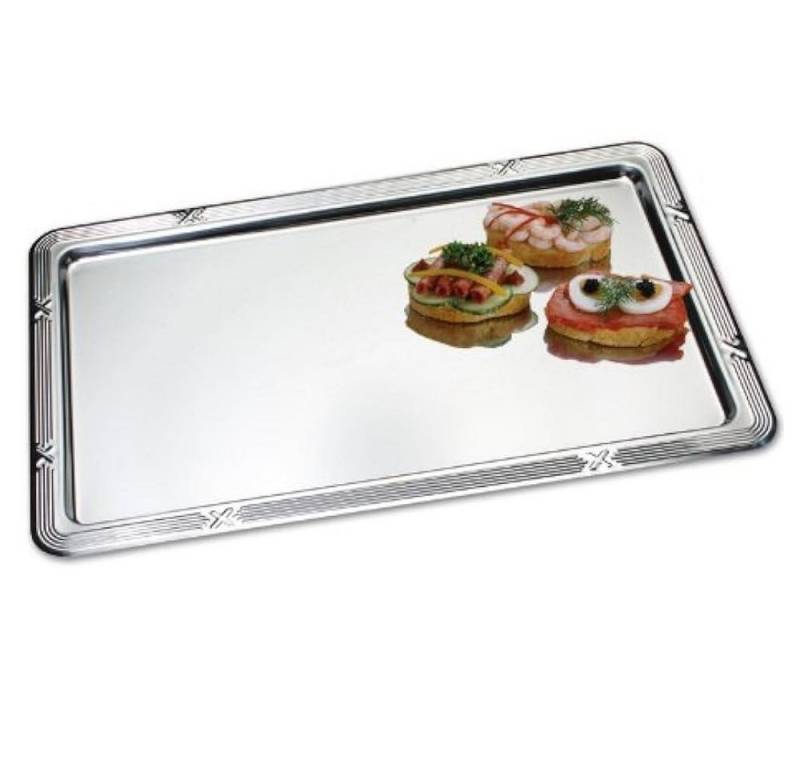 CHG Tablett c, h, g GN-Tablett 1/1, 53x33 cm, Edelstahl, (1 GN-Tablett) von CHG