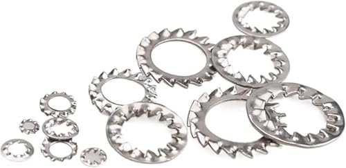 Außenzähne/Innenzähne Verzahnte Schloss Scheiben(10pcs,M24) von CHGAUOPN