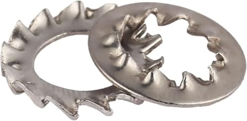 Schloss-Scheiben, Stern-Scheiben Edelstahl Innenverzahnte Innenverzahnte Schloss Waschmaschine(10pcs,M20) von CHGAUOPN