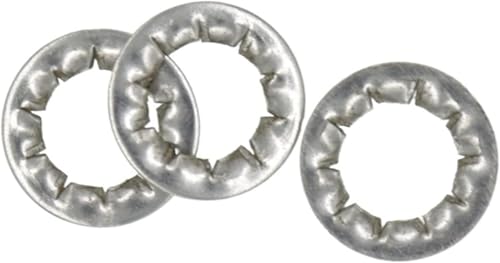 Schloss-Scheiben, Stern-Scheiben Interne Zahnsperre Waschmaschine Stern Waschmaschine 304 Edelstahl Dichtung(M6(100PCS)) von CHGAUOPN