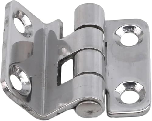 Schrankscharniere, Küchenschrankscharniere, Schranktürscharnier Edelstahl-Verteilerkasten-Schaltschranktürscharniere Rechtwinklig gebogen Hoch- und Niederspannungs-Schrankscharnier Industriescharnier von CHGAUOPN