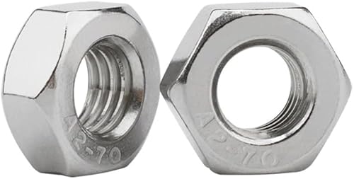 Sechskantmuttern, Hardware-Muttern 2/10/50 Stück 304 Edelstahl Sechskantmutter DIN934 M1 M1.2 M1.4 M1.6 M2 M2.5 M3 M3.5 M4 M5 M6 M8 M10 M12 M14 M16 M18 M20 M22 M24 Sechskantmuttern, Hardware-Muttern 2/10/50 Stück 304 Edelstahl Sechskantmutter DIN934 M1 M1.2 M1.4 M1.6 M2 M2.5 M3 M3.5 M4 M5 M6 M8 M10 M12 M14 M16 M18 M20 M22 M24 von CHGAUOPN