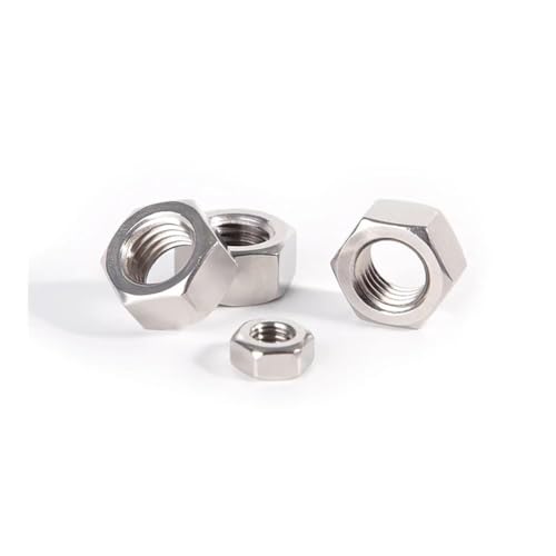Sechskantmuttern, Hardware-Muttern 2/5/10/20/50 stücke 304 Edelstahl Sechskantmutter M6 M8 M12 M14 M16 M20 Sechskantmuttern, Hardware-Muttern 2/5/10/20/50 stücke 304 Edelstahl Sechskantmutter M6 M8 M12 M14 M16 M20 von CHGAUOPN