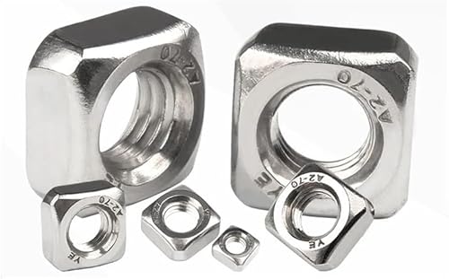 quadratische Muttern, Schrauben und Muttern 304 Edelstahl Quadratmutter quadratische Muttern, Schrauben und Muttern 304 Edelstahl Quadratmutter von CHGAUOPN