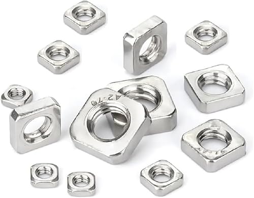 quadratische Muttern, Schrauben und Muttern 304 Edelstahlmutter flache dünne quadratische mutter quadratische Muttern, Schrauben und Muttern 304 Edelstahlmutter flache dünne quadratische mutter von CHGAUOPN