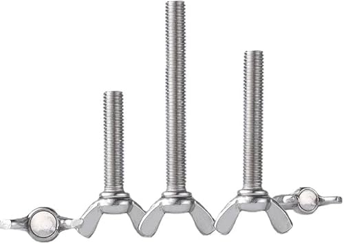 quadratische Muttern, Schrauben und Muttern Flügelmuttern 304 Edelstahl Flügelschrauben Wingbolt Mutter Schmetterlingsschrauben quadratische Muttern, Schrauben und Muttern Flügelmuttern 304 Edelstahl Flügelschrauben Wingbolt Mutter Schmetterlingsschrauben von CHGAUOPN
