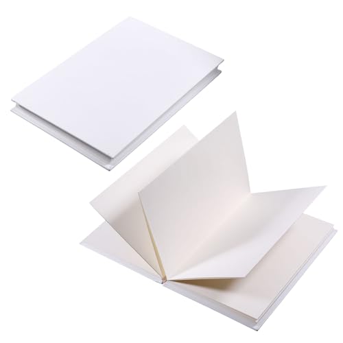 CHGCRAFT 2 Stück Aquarell Hardback Concertina Blanko Akkordeon Fold Design DIY Notizbuch Protable Journal Aquarell Skizzenbuch 6.4 x 4.3 Zoll Weiß CHGCRAFT 2 Stück Aquarell Hardback Concertina Blanko Akkordeon Fold Design DIY Notizbuch Protable Journal Aquarell Skizzenbuch 6.4 x 4.3 Zoll Weiß von CHGCRAFT