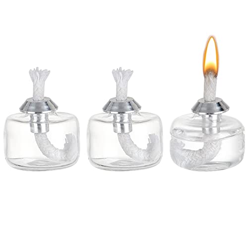 CHGCRAFT 3 Sets 8ml kleine Alkohol Lampe Glas Alkohol Brenner Lampe mit Metall Kappen Baumwoll Schnur Wick Laborgeräte Heizflasche für Wissenschaft Experimente Haushalt CHGCRAFT 3 Sets 8ml kleine Alkohol Lampe Glas Alkohol Brenner Lampe mit Metall Kappen Baumwoll Schnur Wick Laborgeräte Heizflasche für Wissenschaft Experimente Haushalt von CHGCRAFT