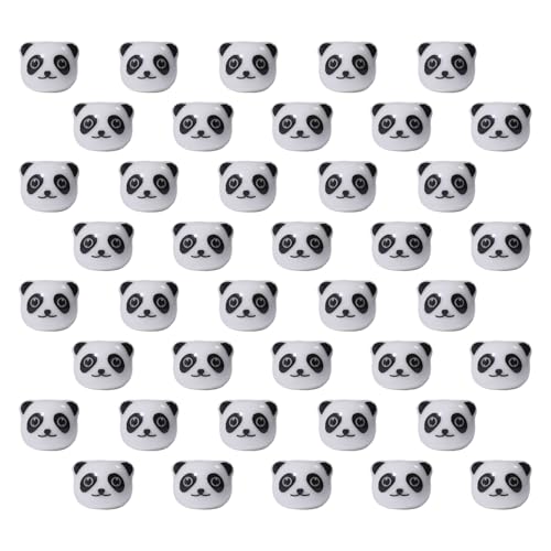 CHGCRAFT 40 Stück 2 Stile Handgefertigte Porzellanperlen Panda Keramikperle Weiße Cartoon Panda Sortiment Perlen Für DIY Halsketten Und Armbänder CHGCRAFT 40 Stück 2 Stile Handgefertigte Porzellanperlen Panda Keramikperle Weiße Cartoon Panda Sortiment Perlen Für DIY Halsketten Und Armbänder von CHGCRAFT