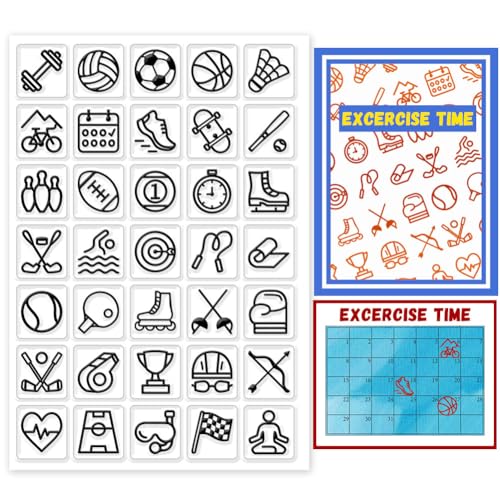 CHGCRAFT Transparenter Sportsymbol Stempel Thema Sport Transparente Stempel Ball Silikonstempel Silikon Clear Stamp Seals Für DIY Scrapbooking Fotoalbum Dekorative Karten Herstellung 4.33×6.3 Zoll CHGCRAFT Transparenter Sportsymbol Stempel Thema Sport Transparente Stempel Ball Silikonstempel Silikon Clear Stamp Seals Für DIY Scrapbooking Fotoalbum Dekorative Karten Herstellung 4.33×6.3 Zoll von CHGCRAFT