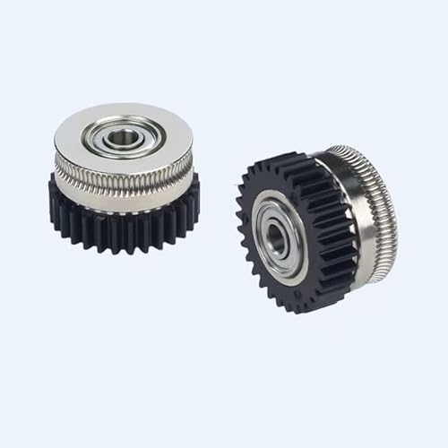 For K2 Plus Extrusion Gear Kit Ersatz Verschleiß-Beständig Doppel Getriebe Zubehör for 3D Drucker Teile von CHGUI