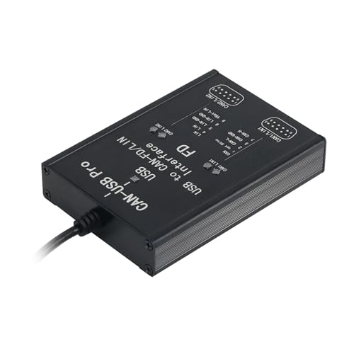 PCAN-USB Pro PCAN FD PRO 8Mbit/s 12Mbit/s USB-zu-CAN-Adapter 2CH CAN FD Kompatibel mit IPEH-004061 for Peak(8Mbit) von CHGUI