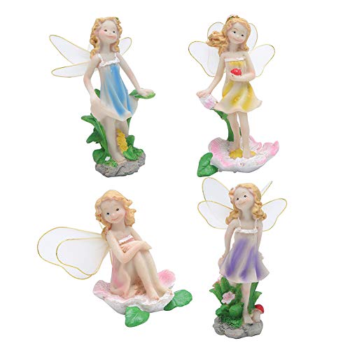 4pcs/Set Fairy Statue Elf Skulptur Kunsthandwerk im Freien Gartendekoration Orament 4pcs/Set Fairy Statue Elf Skulptur Kunsthandwerk im Freien Gartendekoration Orament von CHHELIHL