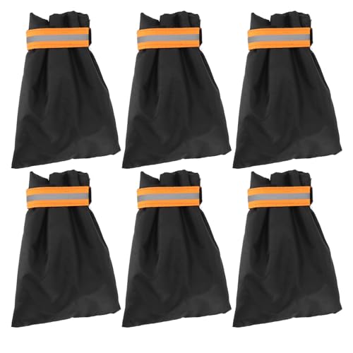 6PCS Brandless Winter Wasserhahn Cover - verdickte Baumwolle, mit reflektierenden Streifen - Gefrierschutz im Freien im Freien (19 * 14 cm) von CHHELIHL