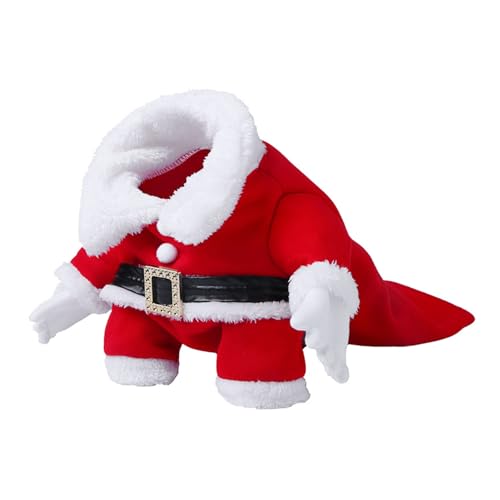 CHHELIHL Für Hund, zu Weihnachten, rote Farbe, multifunktionaler, süßer Weihnachtsmannanzug für Festival (M) von CHHELIHL