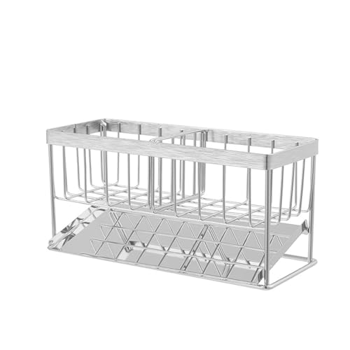 CHHELIHL Küchen spüle Schwamm halter Edelstahl Arbeits platte Abfluss regal für Heim küche von CHHELIHL