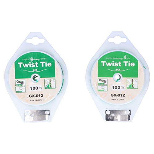 Für Gartenpflanzenkrawatte 2PCs 100m Fester Kabelgurt -Organizer zum Klettern von Weinblütenpflanzen Für Gartenpflanzenkrawatte 2PCs 100m Fester Kabelgurt -Organizer zum Klettern von Weinblütenpflanzen von CHHELIHL