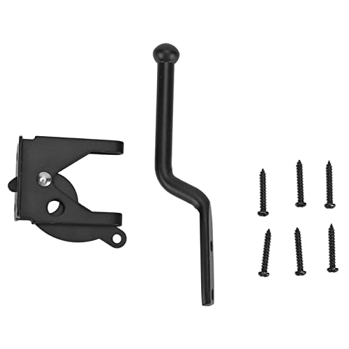 Für Schwarz für Schwarz, für Türschlösser HaSP Latch Security Padlockverschluss, für Schuppen Schränke Schließfächer Für Schwarz für Schwarz, für Türschlösser HaSP Latch Security Padlockverschluss, für Schuppen Schränke Schließfächer von CHHELIHL