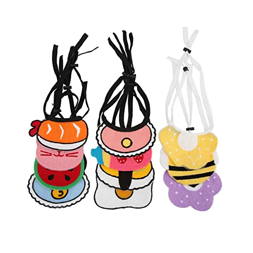 PET Speichel - 11pcs Verstellbare niedliche Cartoon Wolle gewebte Kragen für Hunde und Katzen, tägliche Partygebrauch PET Speichel - 11pcs Verstellbare niedliche Cartoon Wolle gewebte Kragen für Hunde und Katzen, tägliche Partygebrauch von CHHELIHL
