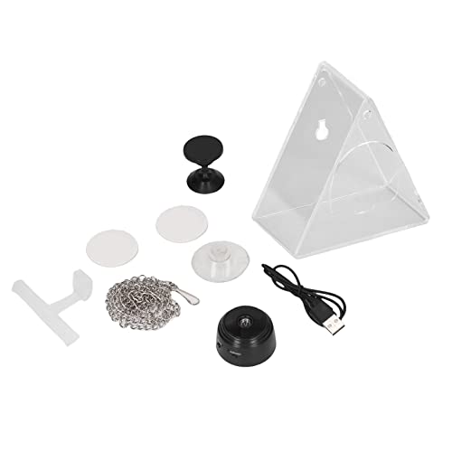 Smart Camera Bird Feeder für echte - Zeitüberwachung, Hänge im Freien Gartengebrauch (Dreieckig) von CHHELIHL