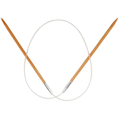 ChiaoGoo Circular 24 inch (61cm) Bamboo Dark Patina Knitting Needle Size US 11 (8mm) 2024-11 von chiaogoo