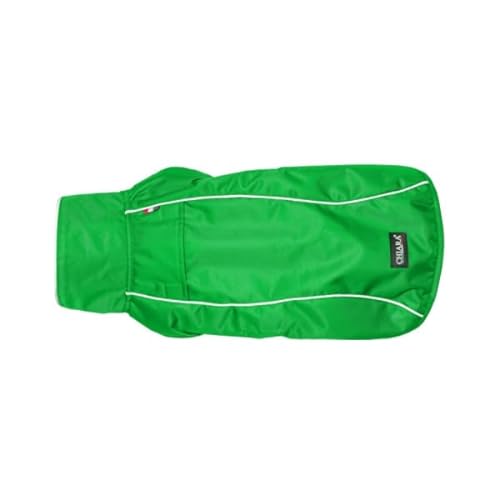 CHIARA Regenjacke mit Geschirr Modell: Harry, Größe: 2XL (Regenmantel für Hunde mit integriertem Geschirr, 100% Wasserdicht, extra Sicherheit durch Reflektionsstreifen), Farbe: Grün CHIARA Regenjacke mit Geschirr Modell: Harry, Größe: 2XL (Regenmantel für Hunde mit integriertem Geschirr, 100% Wasserdicht, extra Sicherheit durch Reflektionsstreifen), Farbe: Grün von CHIARA