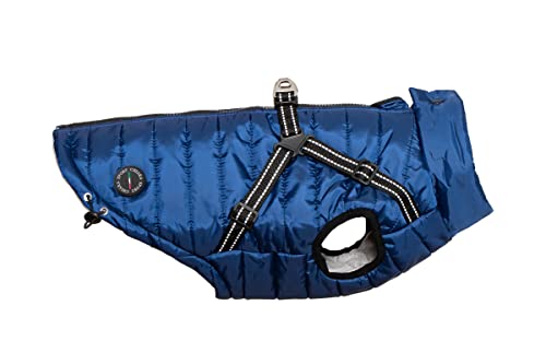 CHIARA Nick Winterjacke mit Geschirr CHJ-2331DB-XS-CHIARA-Hundemantel, Geschirr, Winter (Größe: XS, Material: Polyester, wasserabweisend, Winddicht, individuell veränderbar), Dunkelblau CHIARA Nick Winterjacke mit Geschirr CHJ-2331DB-XS-CHIARA-Hundemantel, Geschirr, Winter (Größe: XS, Material: Polyester, wasserabweisend, Winddicht, individuell veränderbar), Dunkelblau von CHIARA