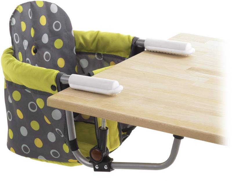 CHIC4BABY Tischsitz Relax, Lemontree, platzsparend zusammenfaltbar von CHIC4BABY