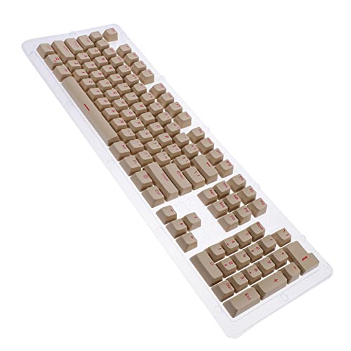 CHICAMPERA 104-Tasten Ersatz Tastenkappen Satz für Mechanische Tastatur Langlebig Zwei Farben Individuelles Design für Gaming und Büro CHICAMPERA 104-Tasten Ersatz Tastenkappen Satz für Mechanische Tastatur Langlebig Zwei Farben Individuelles Design für Gaming und Büro von CHICAMPERA