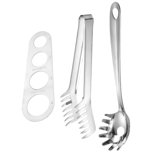 CHICAMPERA 1 Satz Spaghetti Messgerät Teiliges Set aus Ergonomische Nudelzange und Portionierer Küchengerät für Spaghetti und Pasta Spülmaschinengeeignet CHICAMPERA 1 Satz Spaghetti Messgerät Teiliges Set aus Ergonomische Nudelzange und Portionierer Küchengerät für Spaghetti und Pasta Spülmaschinengeeignet von CHICAMPERA