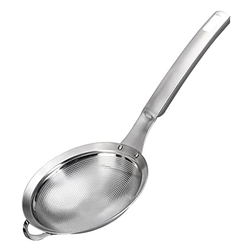 CHICAMPERA 1 Stück Filterkelle mit Feinem Netz zum Abseihen von Öl und Soßen für Küche und Hotpot Langlebig und Hygienisch CHICAMPERA 1 Stück Filterkelle mit Feinem Netz zum Abseihen von Öl und Soßen für Küche und Hotpot Langlebig und Hygienisch von CHICAMPERA