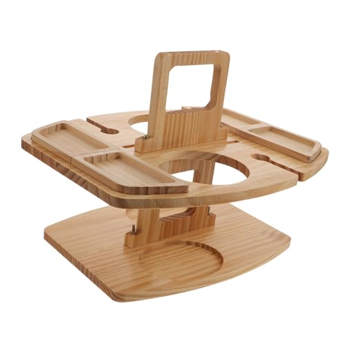 CHICAMPERA 1 Stück Holz Weingestell Tragbarer Snack und Obstteller für Outdoor Picknick Multifunktionales Staufach für Weinflaschen für Camping und Zuhause CHICAMPERA 1 Stück Holz Weingestell Tragbarer Snack und Obstteller für Outdoor Picknick Multifunktionales Staufach für Weinflaschen für Camping und Zuhause von CHICAMPERA
