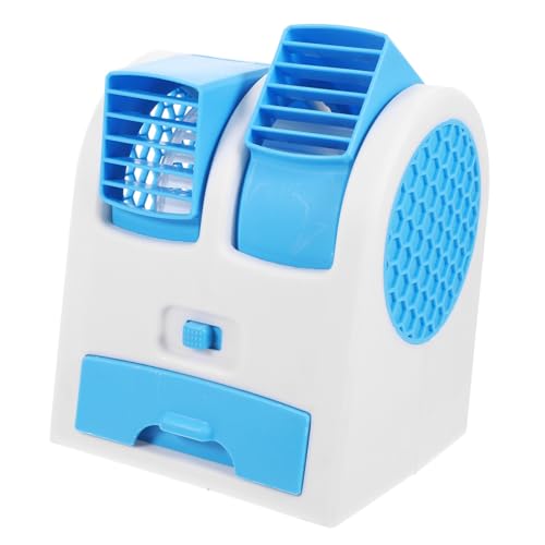 CHICAMPERA 1 Stück Mini USB Klimaanlage für Schreibtisch Verstellbar Geräuscharm Energiesparend für Zuhause und von CHICAMPERA