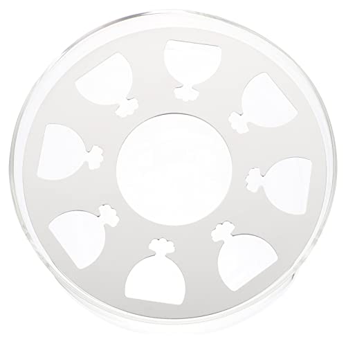 CHICAMPERA 1 Stück Praktische Teekannenwärmer aus Runde Isolierte Basis für Teekannen für Kalten Tee Elegant und Langlebig Weiß von CHICAMPERA