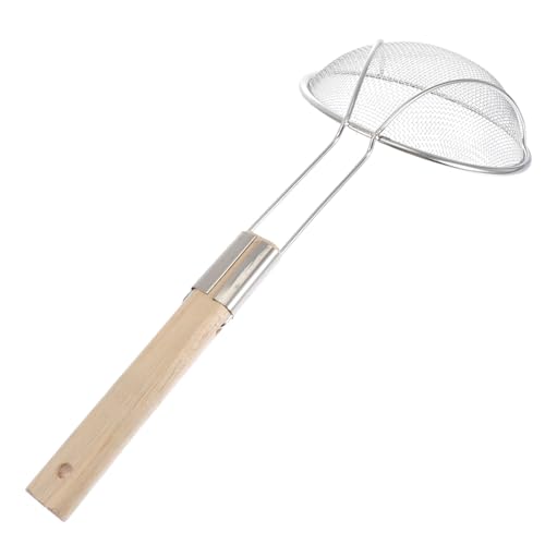 CHICAMPERA 1 Stück Sieb mit Langem Holzgriff Nützlicher Küchensieb für Gemüse Nudeln und Spülmaschinenfest und Langlebig für Täglichen Gebrauch CHICAMPERA 1 Stück Sieb mit Langem Holzgriff Nützlicher Küchensieb für Gemüse Nudeln und Spülmaschinenfest und Langlebig für Täglichen Gebrauch von CHICAMPERA