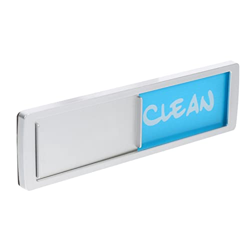 CHICAMPERA 1 Stück Spülmaschinen Magnet Clean Dirty Zeichen Magnetisches Schild für Geschirrspüler Waschmaschine Kühlschrank Selbstklebend Hochwertiger Indikator für Sauber Schmutzig von CHICAMPERA