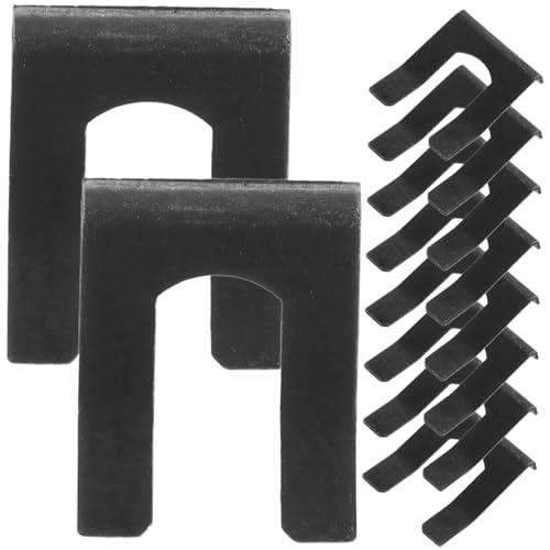 CHICAMPERA 10 Stück Kabelklemme Bremsleitungsklemmen Auto-Clip-Halterung Bremszugklemme Bremsschlauchklemme Metall Schwarz CHICAMPERA 10 Stück Kabelklemme Bremsleitungsklemmen Auto-Clip-Halterung Bremszugklemme Bremsschlauchklemme Metall Schwarz von CHICAMPERA
