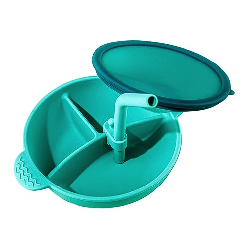 CHICAMPERA 1Satz Babynahrung Schüssel mit Saugnapf Rutschfeste Trainingsschüssel für Sicheres Essen für Kleinkinder Kompakte zu Bedienende Kinderschale von CHICAMPERA