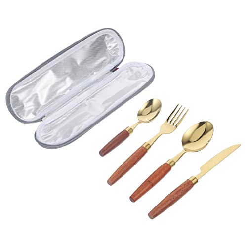 CHICAMPERA 1Satz Besteckset für Outdoor und Camping Teiliges Set mit Tragbarem Aufbewahrungsbeutel Langlebig und Leicht zu Reinigen für und Reisen CHICAMPERA 1Satz Besteckset für Outdoor und Camping Teiliges Set mit Tragbarem Aufbewahrungsbeutel Langlebig und Leicht zu Reinigen für und Reisen von CHICAMPERA