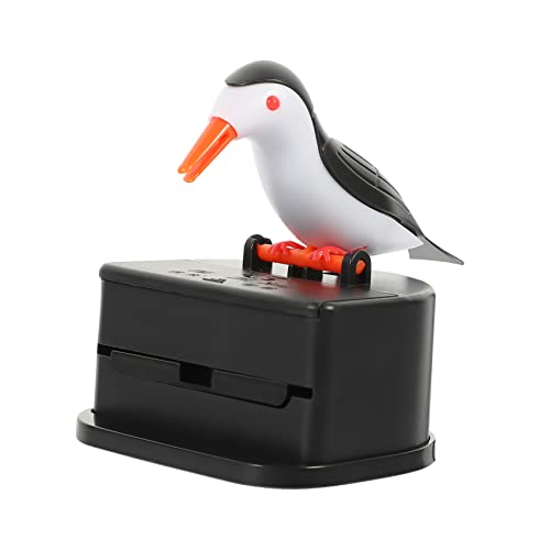 CHICAMPERA 1satz Zahnstocher Spender Mit Vogel Design Automatischer Zahnstocherhalter Für Küche Und Esszimmer Kreative Aufbewahrungsbox Für Zahnstocher Kompakt Und Benutzerfreundlich von CHICAMPERA