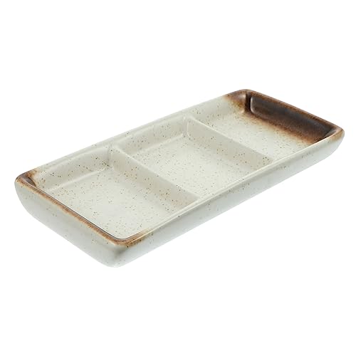 CHICAMPERA 1Stück Miniatur Gewürzschalen Fach Keramische Saucenplatten für Restaurant Zuhause für Dips Beilagen Saucen Einfach zu Reinigen und Elegant im Design CHICAMPERA 1Stück Miniatur Gewürzschalen Fach Keramische Saucenplatten für Restaurant Zuhause für Dips Beilagen Saucen Einfach zu Reinigen und Elegant im Design von CHICAMPERA