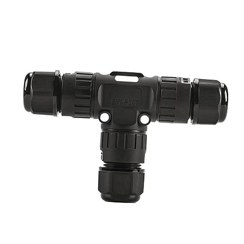 CHICAMPERA 1Stück wasserdichte Kabeldrüse Adapter Pin Kabelstecker für Einfache Sichere Verbindung aus Strapazierfähigem für Kabelschutz Verbindung von CHICAMPERA