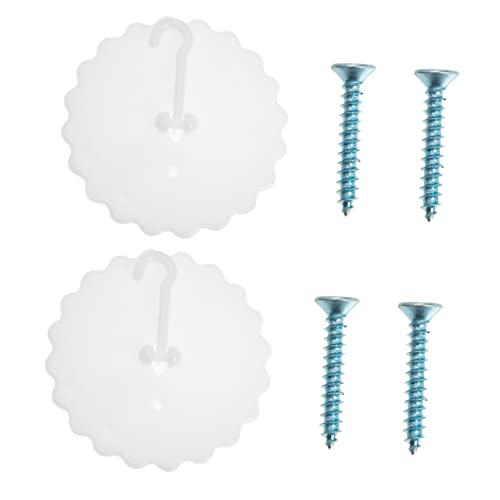 CHICAMPERA 2 Sätze Net Aufhängung mit Saugnäpfen für Sichere Moskitonetze Installieren und Platzsparend für Babybetten und Kinderspielbereiche von CHICAMPERA