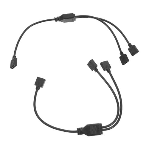 CHICAMPERA 2 Stück Argb Splitterkabel Pin Verlängerungskabel für Pc Synchronisiert Argb Geräte Robuste Bauweise für Zuverlässige Lange CHICAMPERA 2 Stück Argb Splitterkabel Pin Verlängerungskabel für Pc Synchronisiert Argb Geräte Robuste Bauweise für Zuverlässige Lange von CHICAMPERA