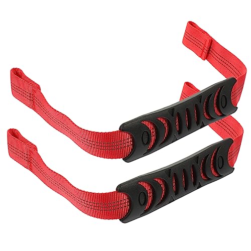 CHICAMPERA 2 Stück Auto Kopfstützen Haltegriff Ergonomischer Sicherheitsgriff für Rücksitze Nylon Car Accessory für Bequemes Aussteigen Kompatibel mit Meisten Modellen von CHICAMPERA