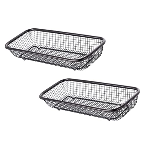 CHICAMPERA 2 Stück Besteck Organizer Multifunktionale Aufbewahrungsbox für Besteck und Utensilien Praktische Kücheneinrichtung Schwarz für Küche und Bad CHICAMPERA 2 Stück Besteck Organizer Multifunktionale Aufbewahrungsbox für Besteck und Utensilien Praktische Kücheneinrichtung Schwarz für Küche und Bad von CHICAMPERA