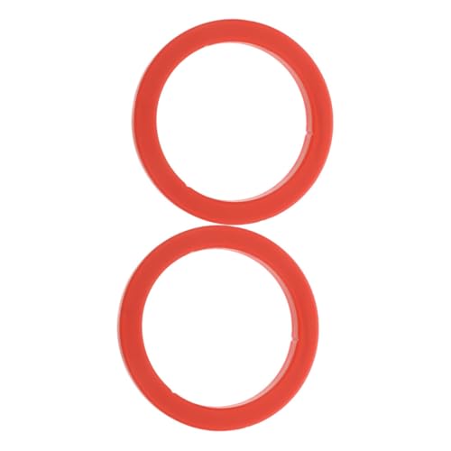 CHICAMPERA 2 Stück Dichtung Für Kaffeemaschine Ersatz Kaffeemaschine Dichtung Tauschen Ring Dampf Ersetzen Kaffeevollautomat Espressomaschine Maschinendichtung Reparieren Kieselgel Rot von CHICAMPERA